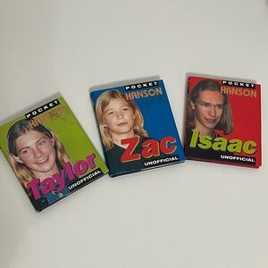 Hanson Band Brothers Pocket Books Set